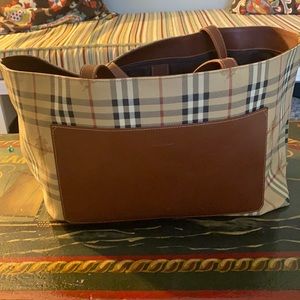 Authentic Burberry tote